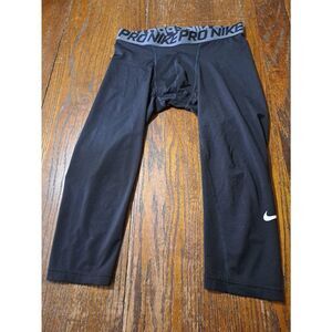 Boys Large Nike Pro Thermal Tights Compression Base Layer Workout Athletic